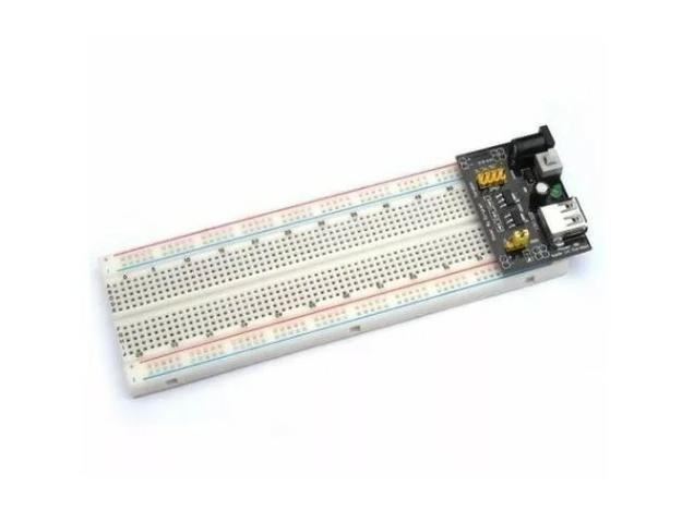 COD-AM20 Fonte De Alimentação 3.3v 5v Mb102 Protoboard Arduino - - Foto 3