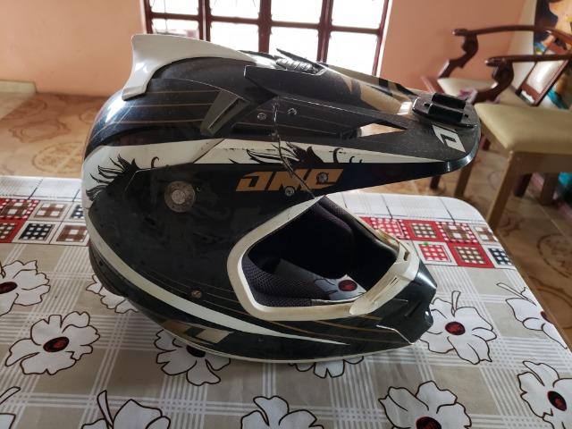 Capacete ONE motocross trilha moto - Foto 2