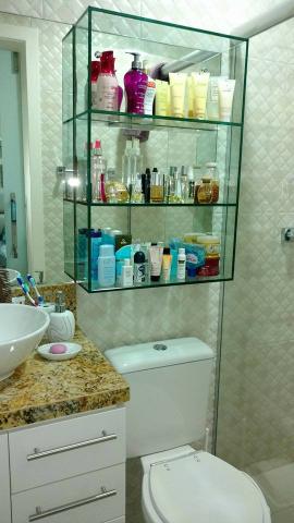Vendo apt padrão, 2 qtos, sendo uma suíte, cozinha americana, projetado - Foto 5