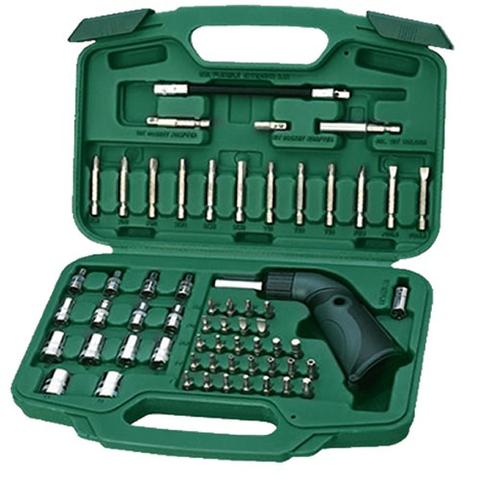 Soquete jg sext. e ponteiras enc. 1/4 - 60 PC - ST09324SJ