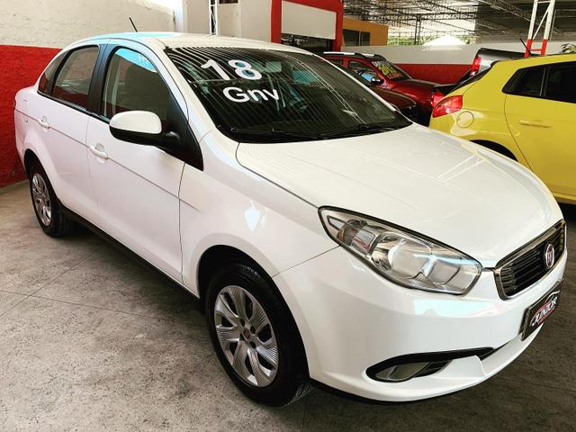 (Junior Veiculos) Grand Siena 1.4 Attractive Ano:2018 Completo+GNV (Garantia de 1 Ano) - Foto 2