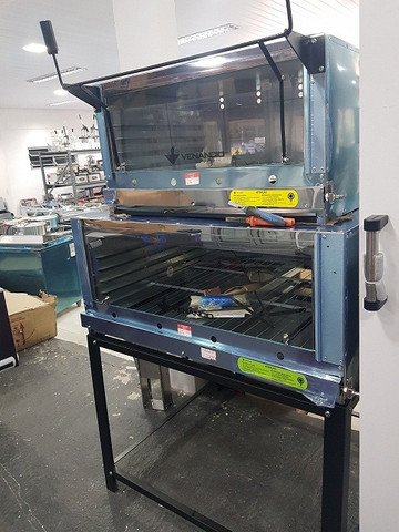 Forno á gás com pedra refratária ( 95 x 95 ) Gizelle