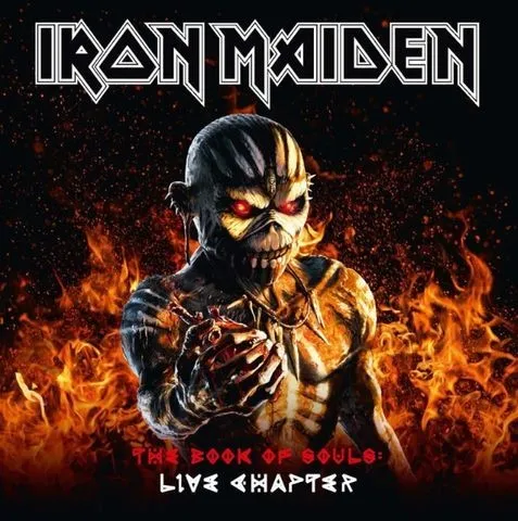 Blu ray Iron Maiden - The Book Of Souls - Live Chapter (Autorado)