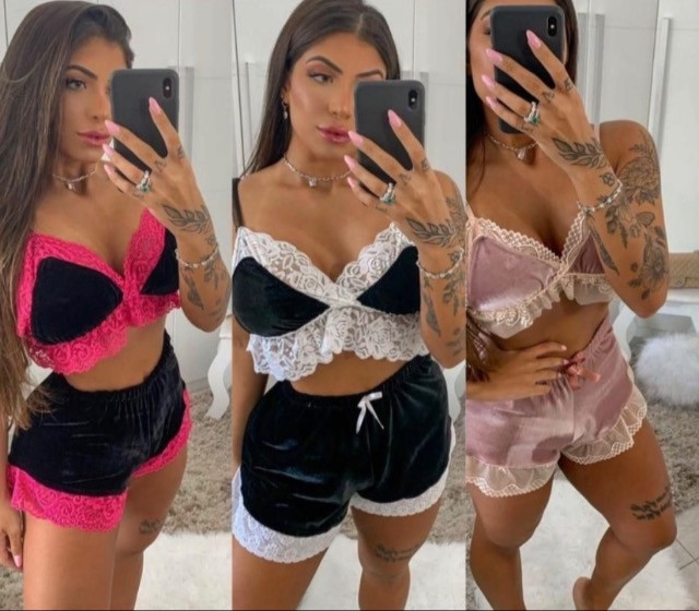 Lingeries e camisolas