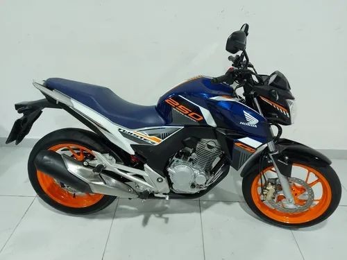 HONDA CB 250 F TWISTER AZUL 2020 BR - BR -