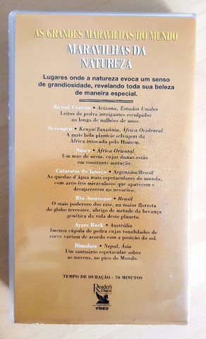 VHS - Grandes Maravilhas da Natureza - Foto 2