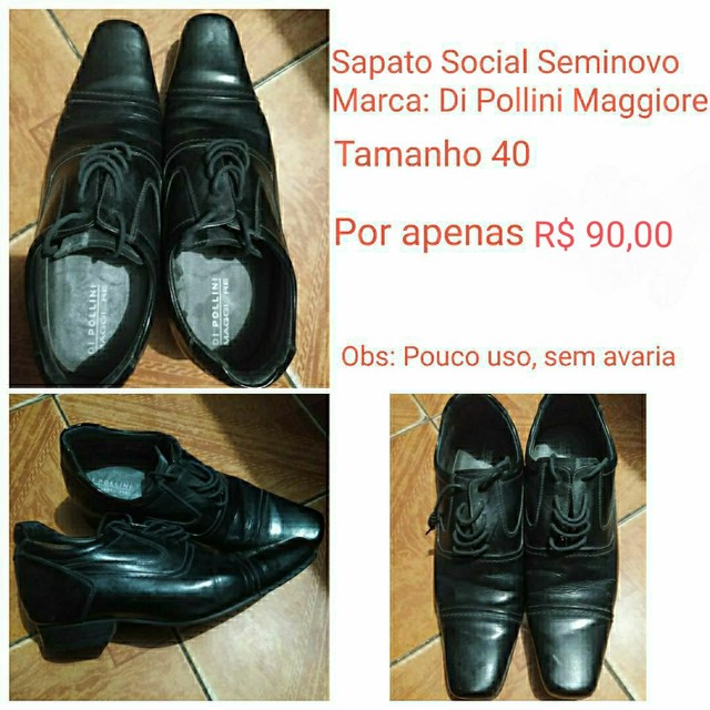Sapato social Di Pollini - Roupas e calçados - Chácara Gaivotas, São Paulo  1009652846 | OLX