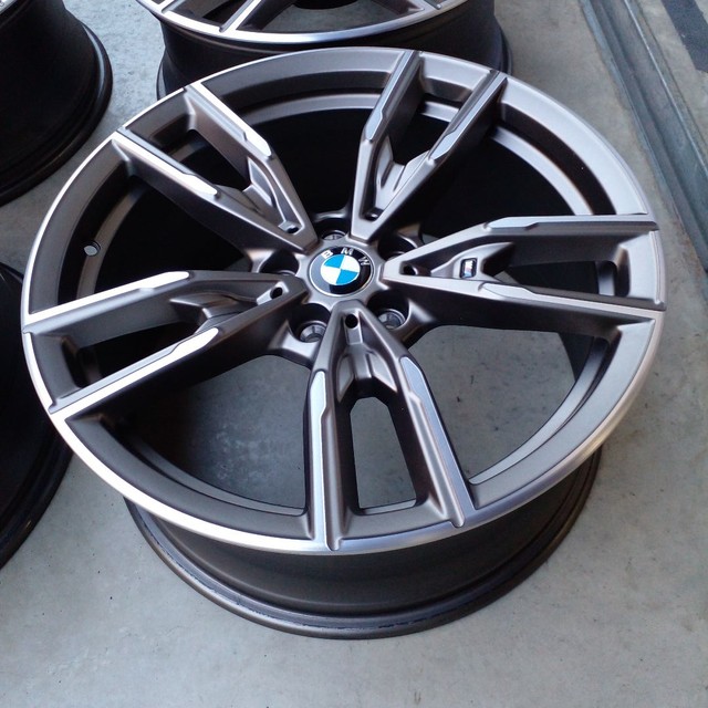 Rodas Bmw M-440 / 330 320 Original Grafite Diamantado Fosca 5x112 - 19x8 e 19x8,5 - Foto 5