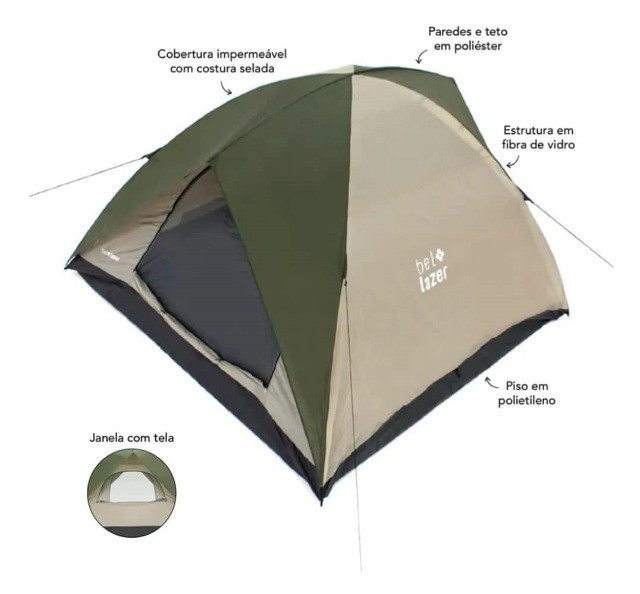 Barraca Belfix Araguaia 4 / Promoção!!!! - Foto 2
