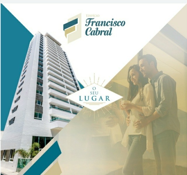 Condomínio Francisco Cabral - Apto 3/4 e 2 suítes de 88 m², 2 vagas por 831.216,56, Tirol