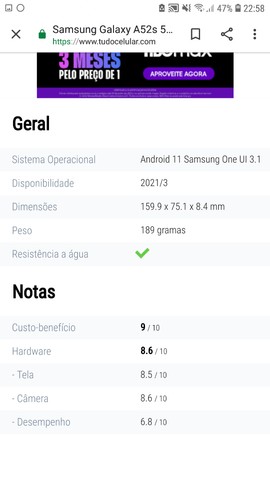 Samsung A52s 