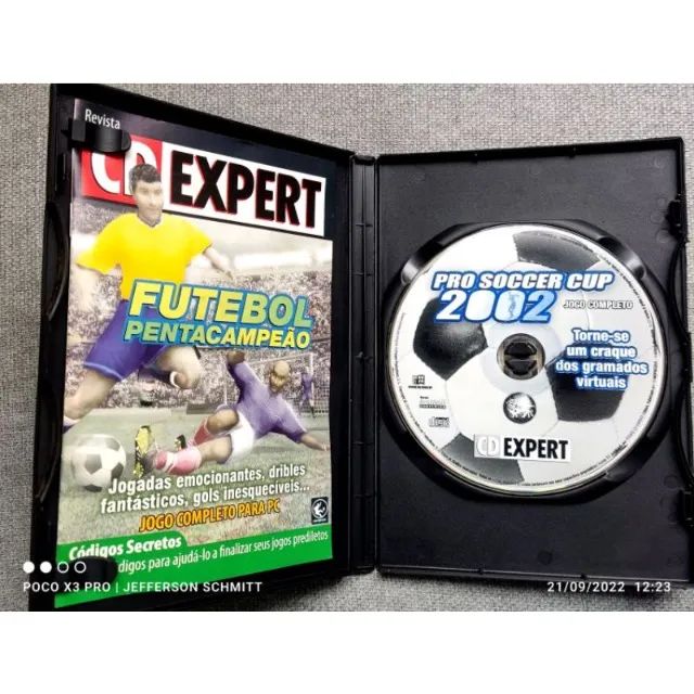 Jogo de Pc Cd Expert Futebol Pentacampeão - Foto 2