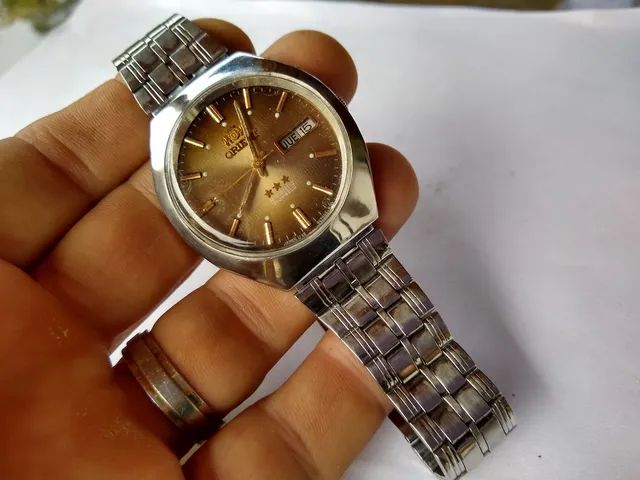 Relógio automático Orient antigo  - Foto 2