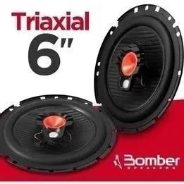 Par Alto Falante 6 Polegadas 100w Rms Bomber Carro Som 4ohms