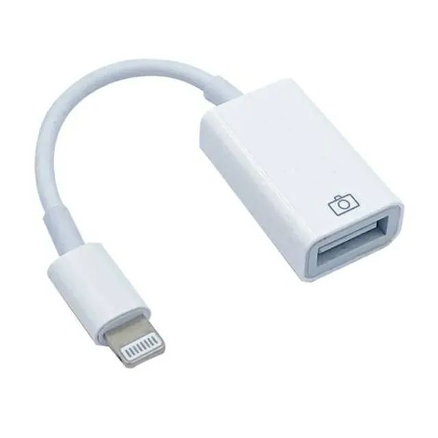 Cabo Adaptador USB OTG Para Iphone Ipad Lightning