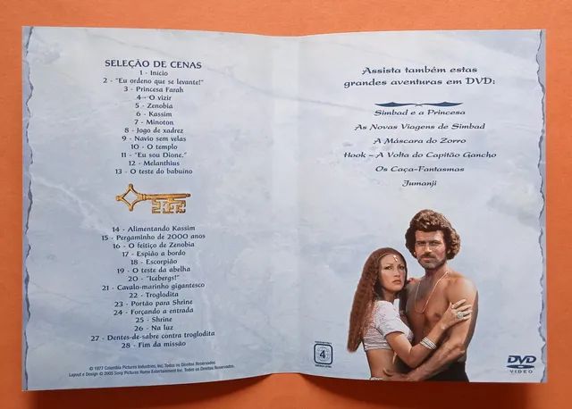 Dvd Simbad e o Olho do Tigre  - Foto 4