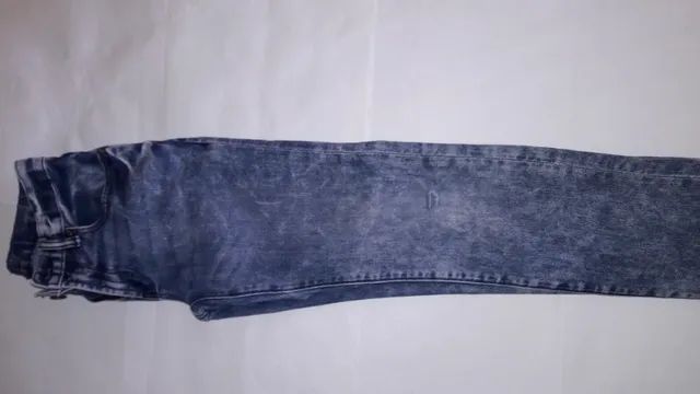Calça Jeans Infantil Masc. Marca Gap tam 10 usada em bom estadoì - Foto 3
