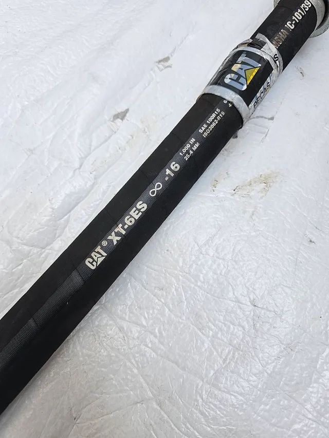 Trator esteira caterpillar D6T mangueira tubo novo original 2703462 - Foto 3