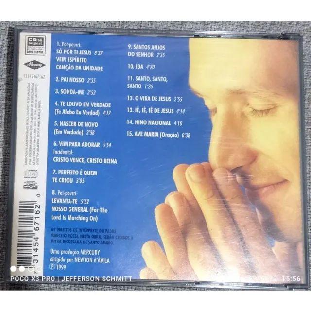 CD Padre Marcelo Rossi - Um Presente para Jesus - Foto 3