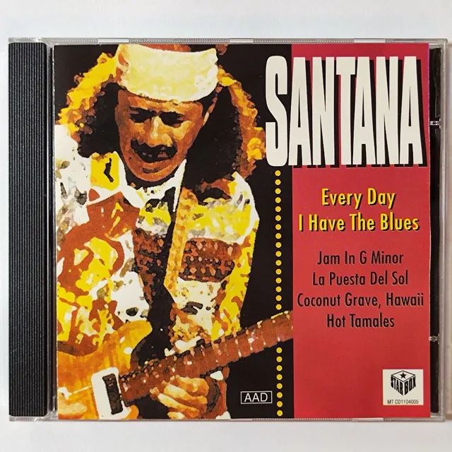 CD Santana - Everyday I Have The Blues