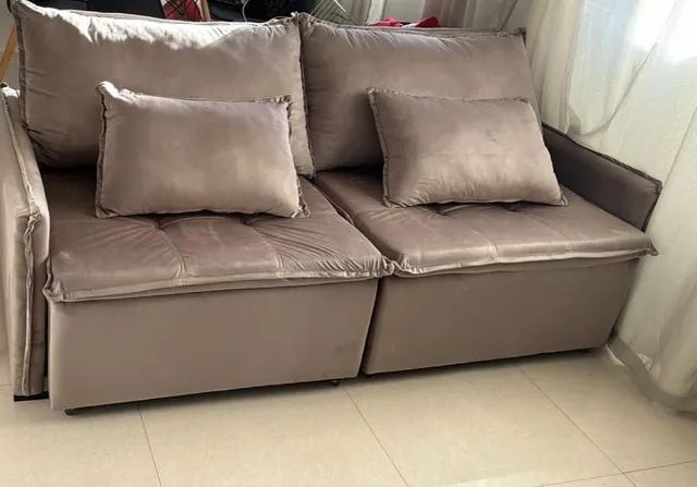 Sofá Roma Sem Caixa Com Pillow Top<br>1.60mt Variedades de cores - Foto 5