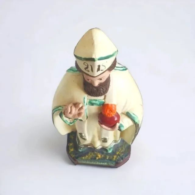Imagem Santo Agostinho 21 Cm em gesso resinado - Foto 3