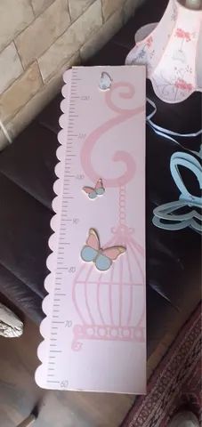 Kit Lustre infantil e régua para parede- coleção Vanessa Guimarães  - Foto 3