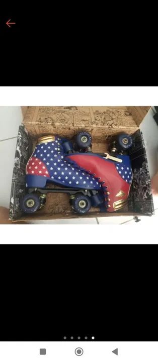 Patins mulher maravilha  - Foto 5