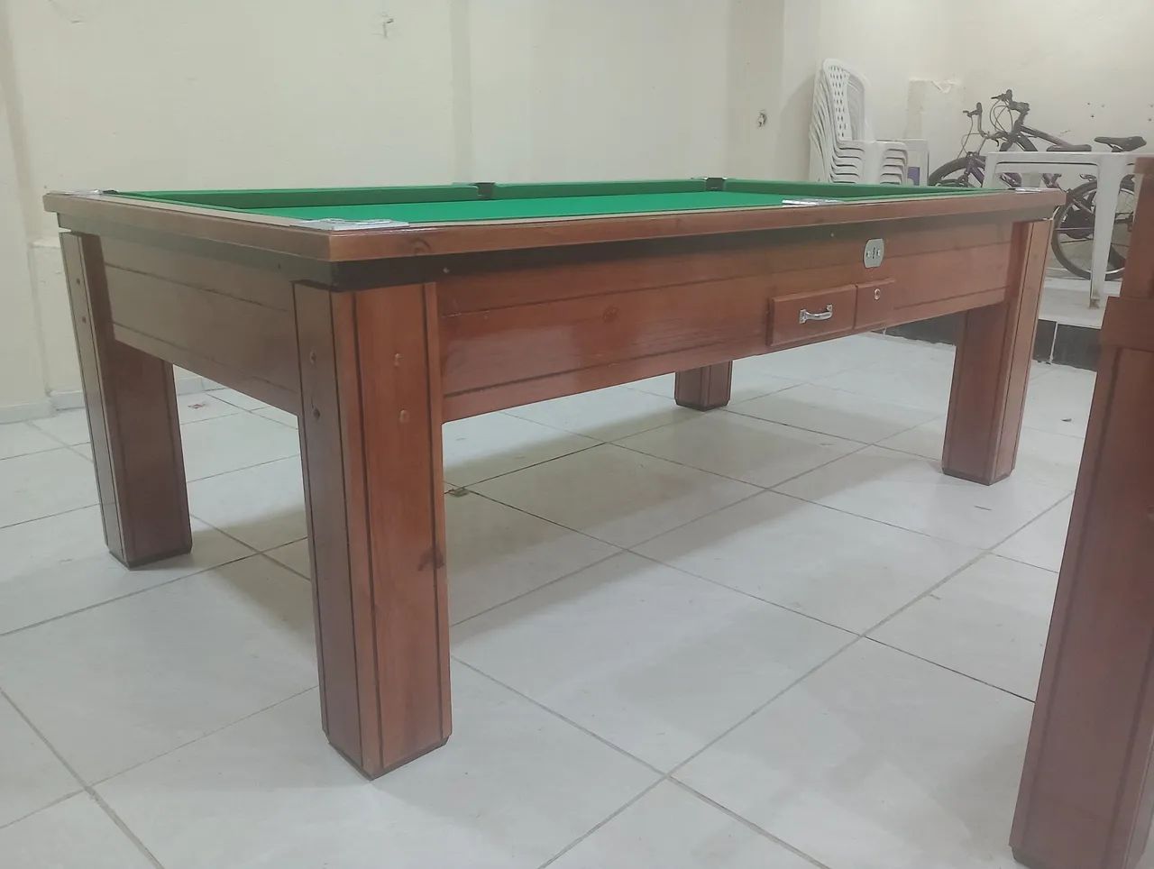 Mesa de Sinuca Comercial Madeirada - Foto 5