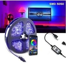 Fita Led 5 metros USB bluetooth  - Foto 3