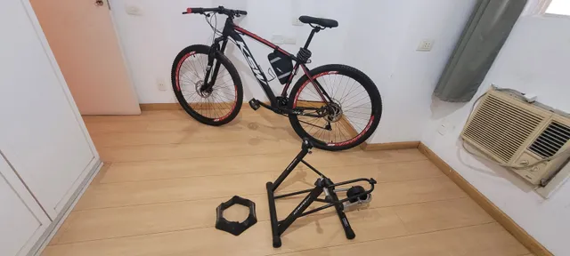 Bicicleta elíptica + roda de balanço magnética 3 kg