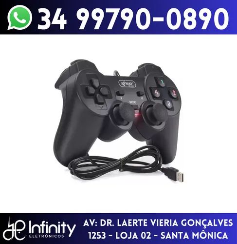 Controle Usb para Computador Notebook Ps3