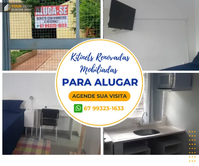 Kitnets Renovadas e Mobiliadas
