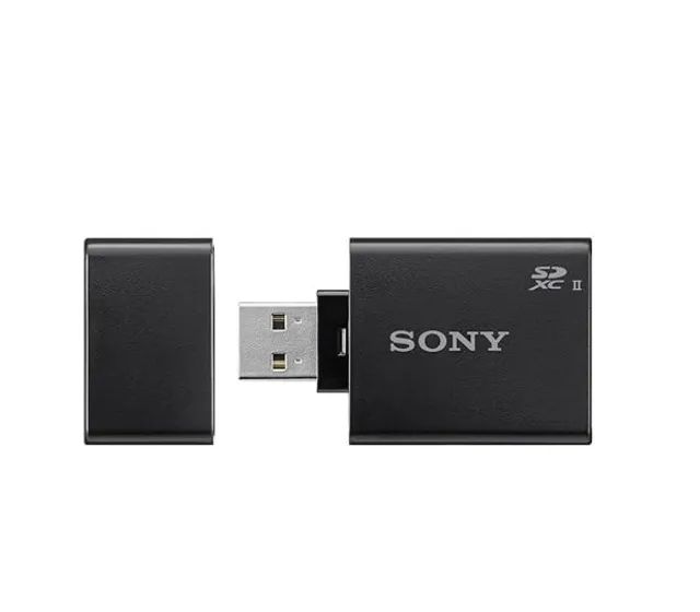 Leitor de cartão original Sony modelo MRWS1/T1 alta velocidade  na caixa e perfeito  - Foto 3