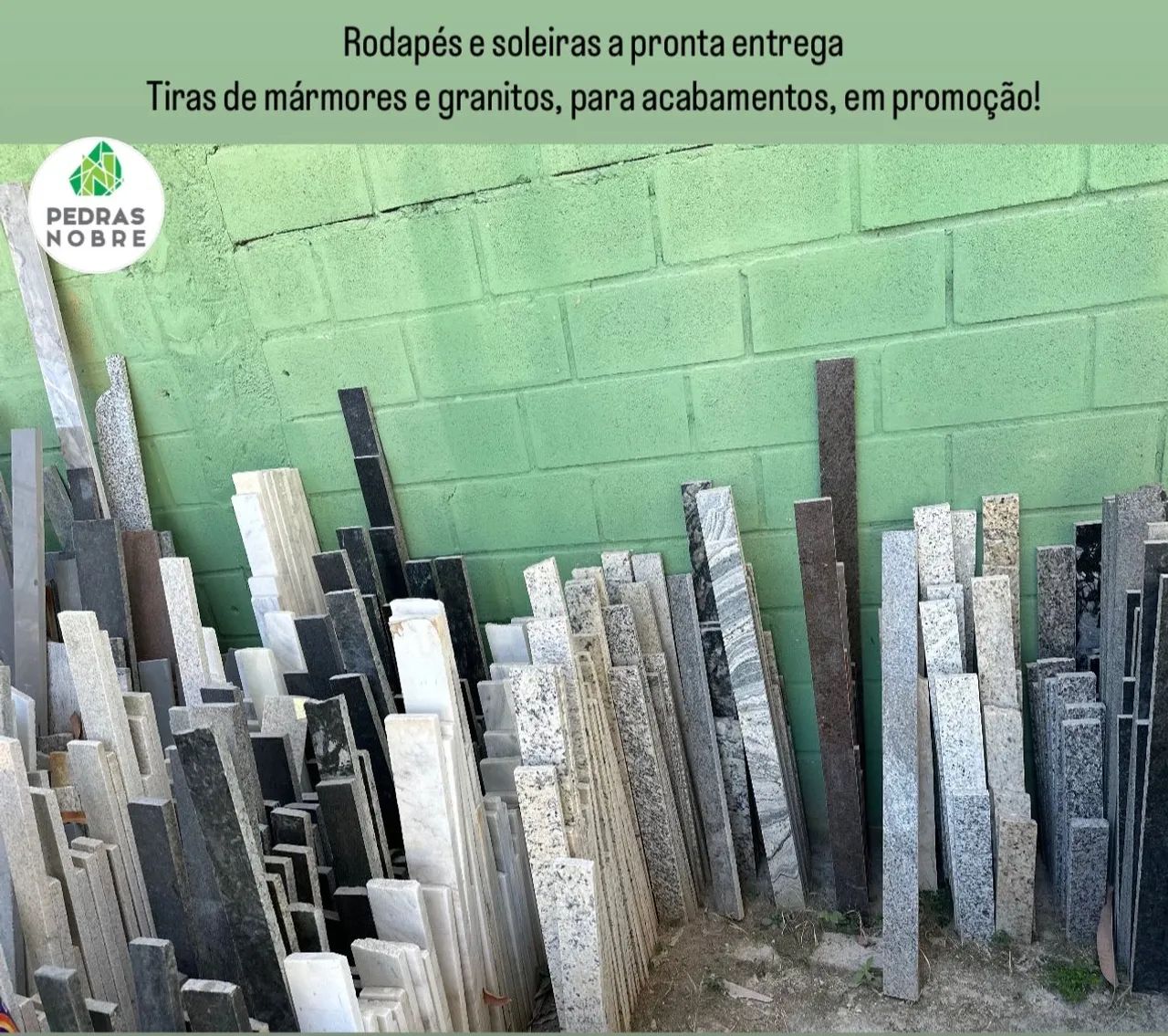 Rodapés, soleiras e filetes - Marmoraria Pedras Nobre