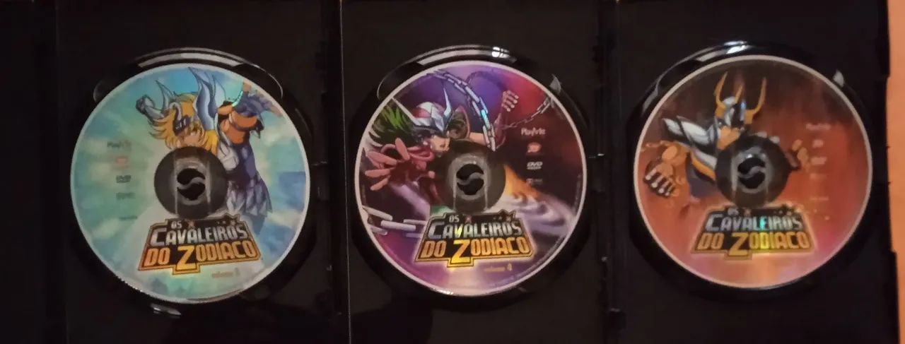 Dvd Os Cavaleiros do Zodíaco - Santuário 1 ao 5 - CDs, DVDs etc