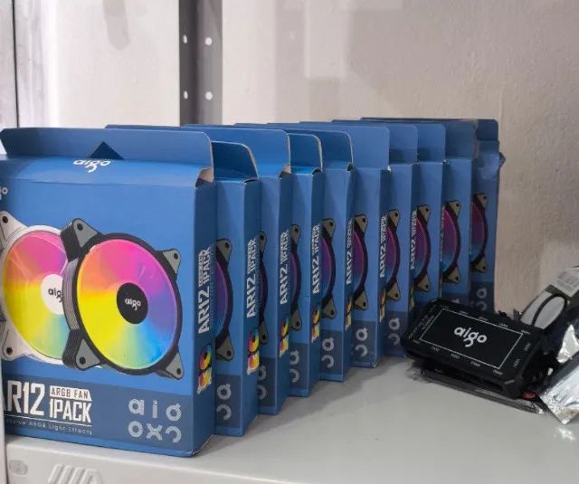 fans aigo ar12 mais controladora 5 fan mais controladora 250