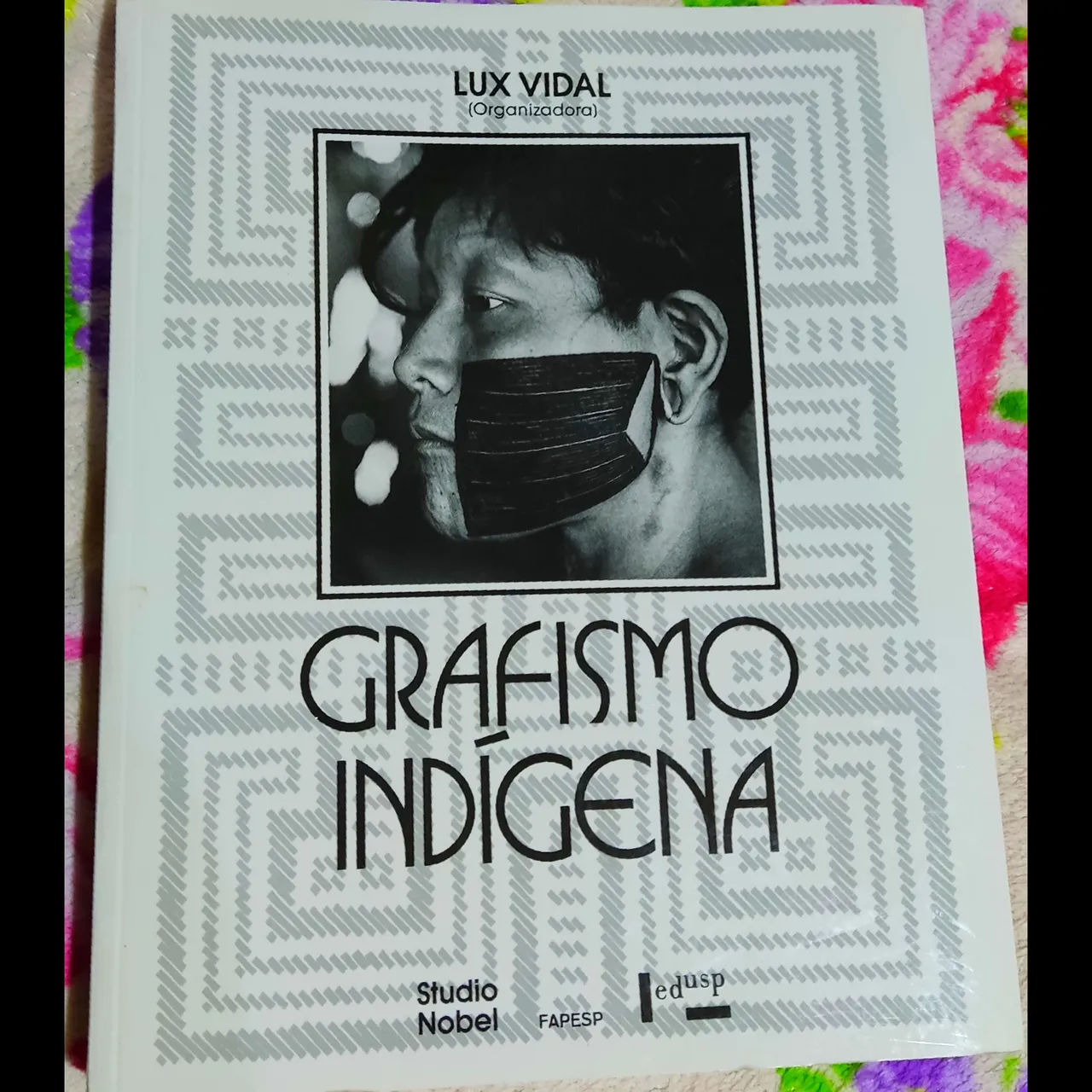 Livro Grafismo Indígena Lux Vidal<br>Estudos de Antropologia Estética<br>