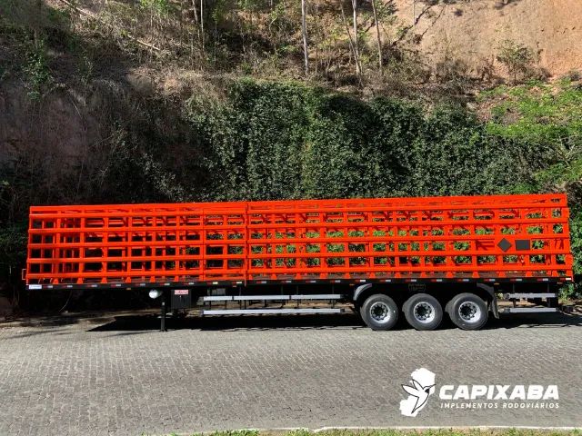 Carreta gaiola transporte de gás 1740 botijão P13