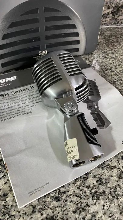 Microfone Shure 55 SH Série II Cardioide - Foto 5