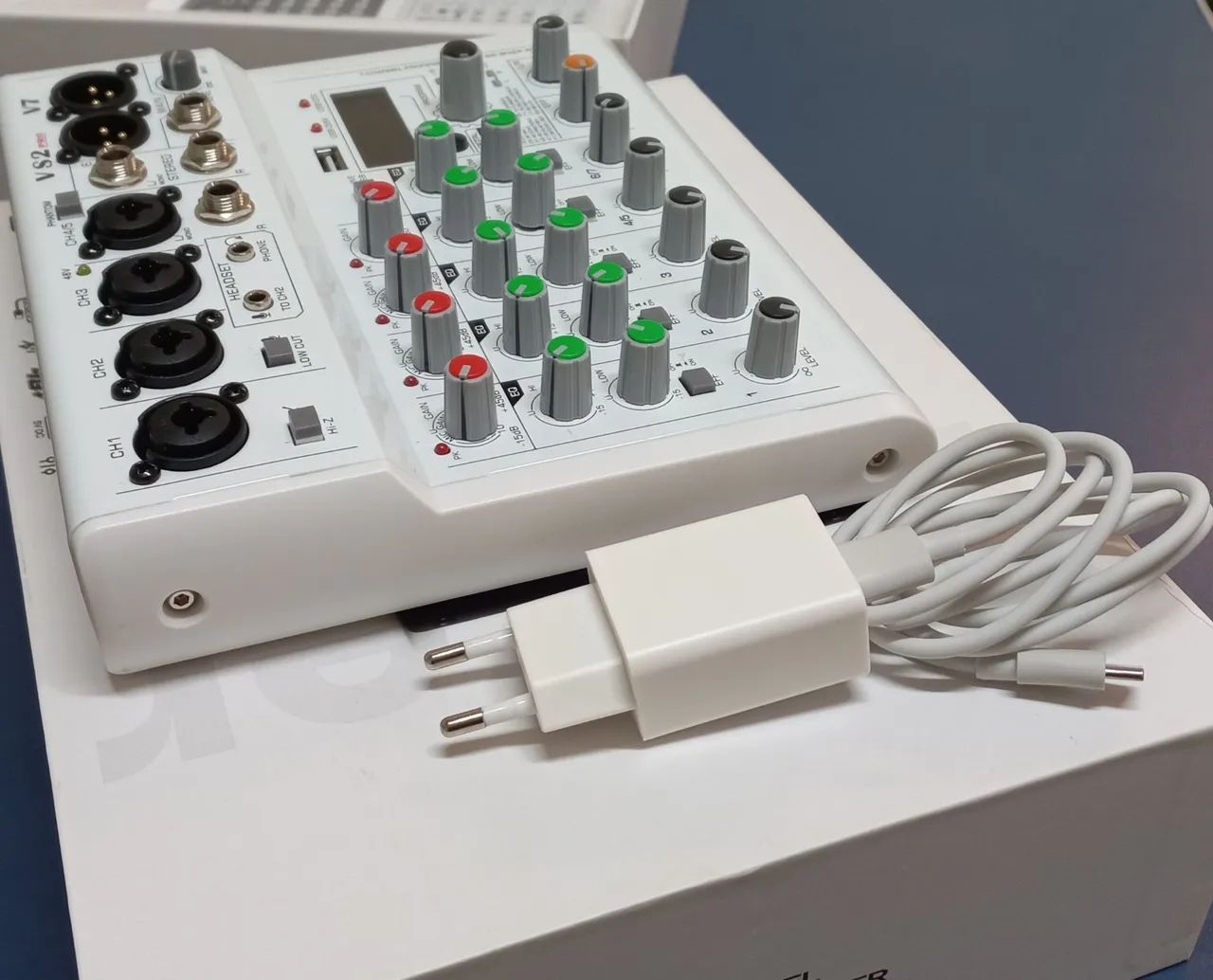 Mixer e interface de áudio VS 2 PRO G7 - Foto 4