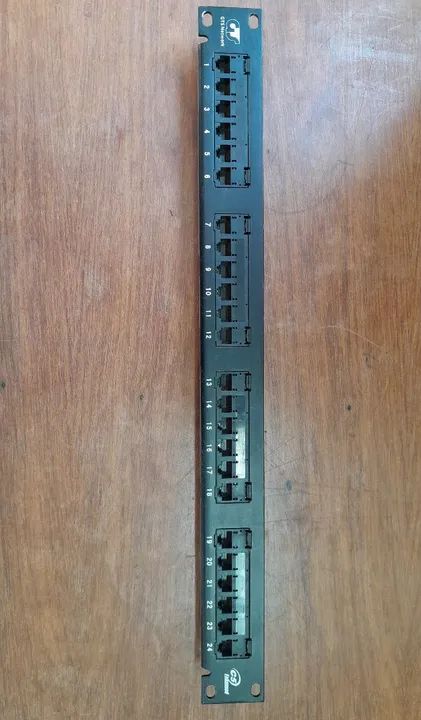 Patch Panel 24 portas GTS Network C5419359744370288643