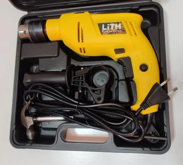 Furadeira De Impacto 1/2 Pol. 720w 220v Maleta E Acessórios - Foto 5