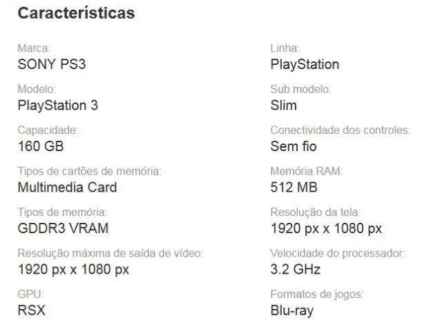 PS3 Slim com HD160GB - Foto 4