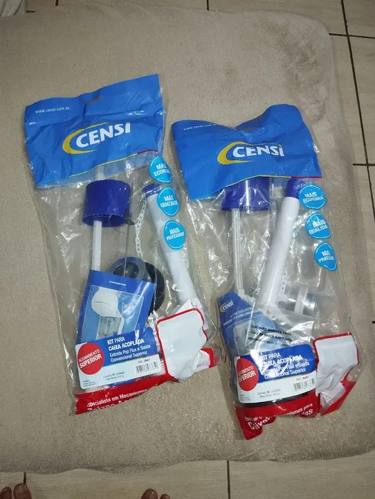 Kit para caixa acoplada marca CENSI esse valor e de um kit