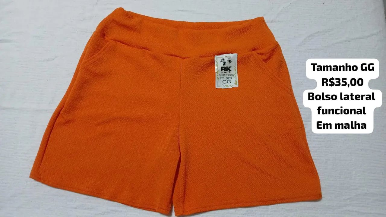 Short Feminino GG em Malha  - Foto 2