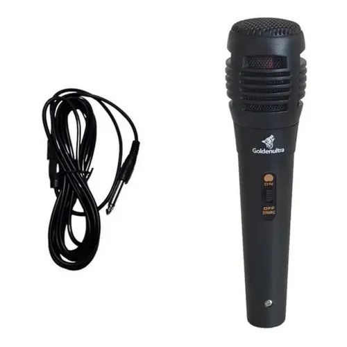 Microfone Goldenutra GT-M001 3M/P10 - WZetta