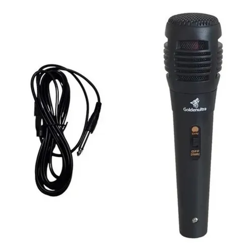 Microfone Goldenutra GT-M001 3M/P10 - WZetta