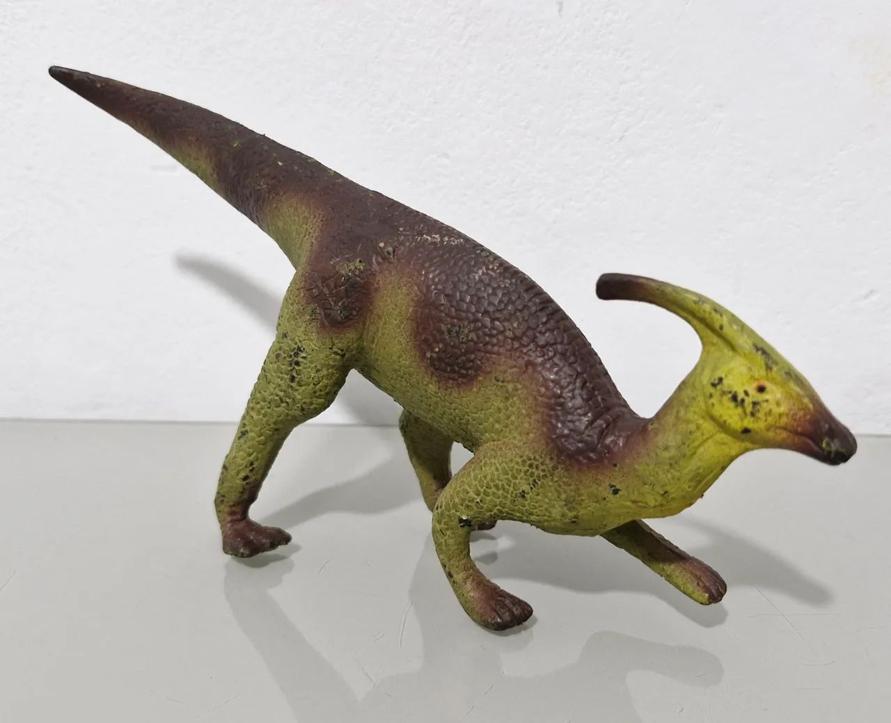 Parasaurolophus - Descobrindo o Mundo dos Dinossauros (Salvat 2001)