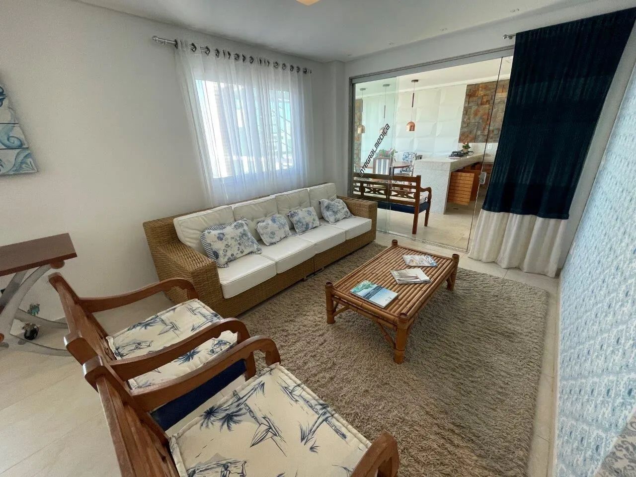 Apartamento Cobertura Duplex 4 suítes na Enseada Azul, Guarapari - Foto 3